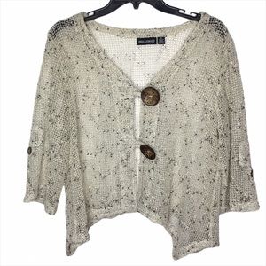 Nina Leonard Knitted Cardigan Size XL